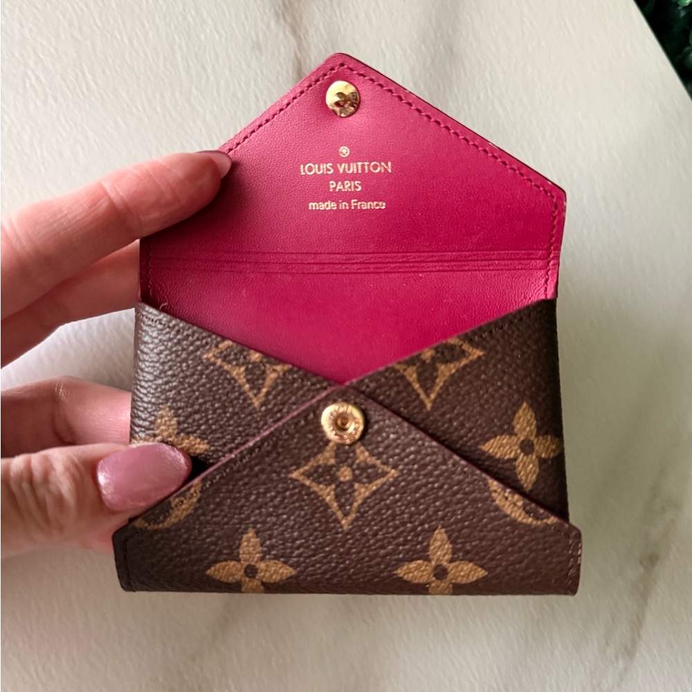 Louis Vuitton Brown Monogram Kirigami Small Envelope Card Holder - Picture 4 of 5